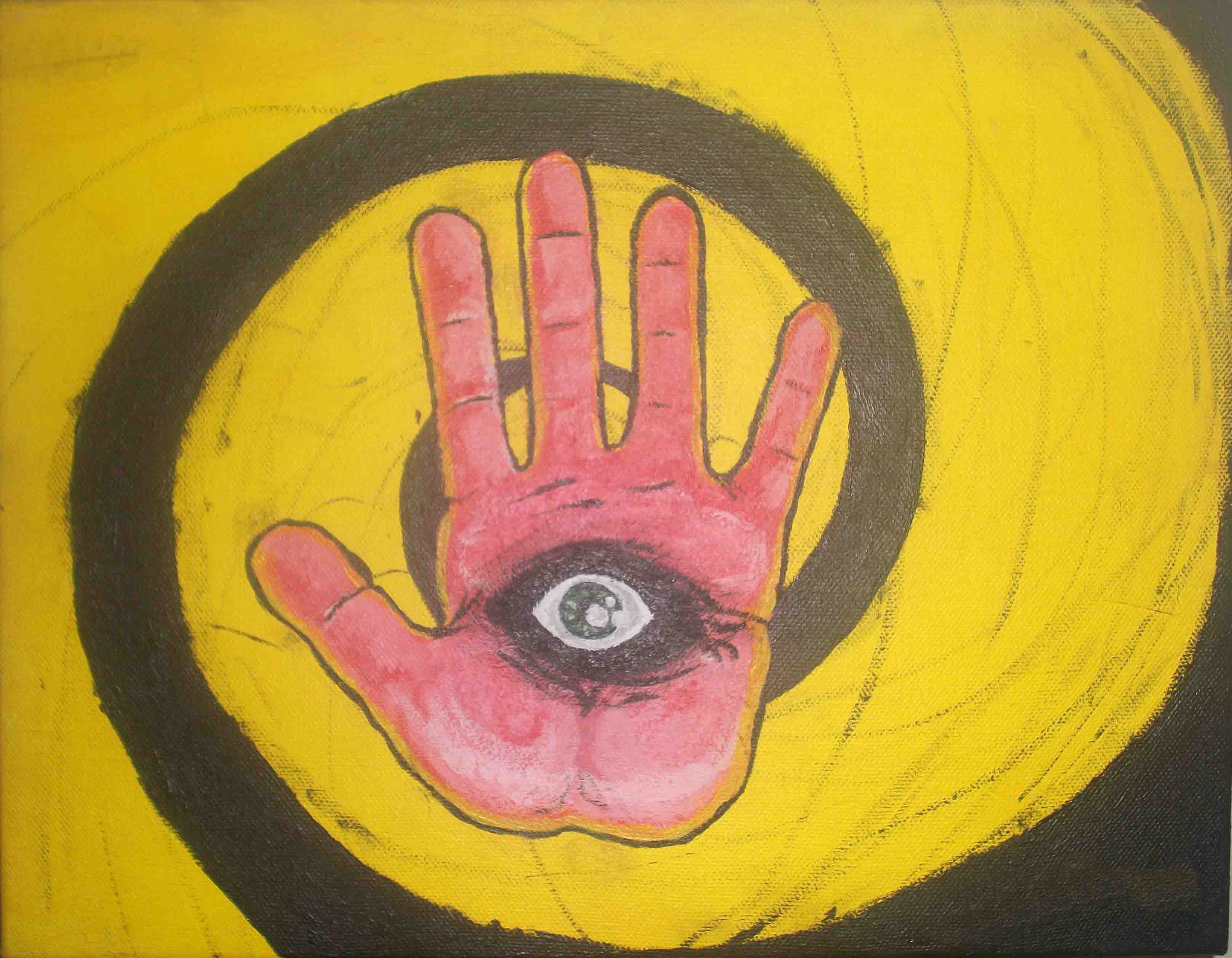 no 87 all seeing hand