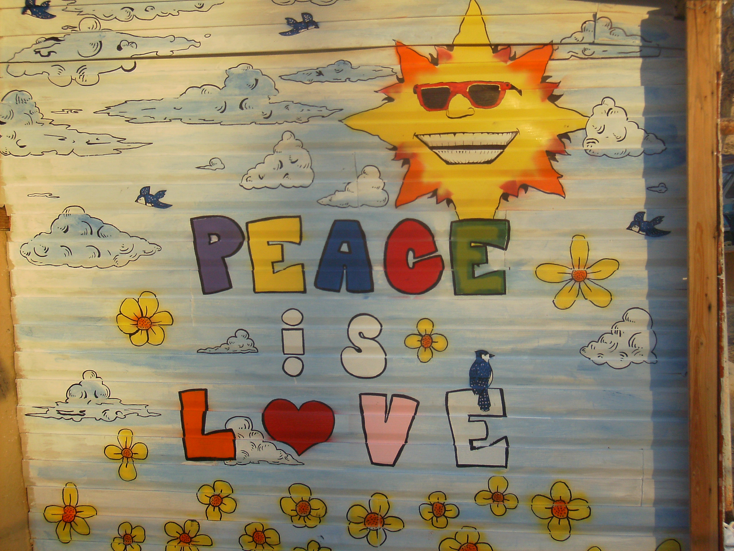 PEACE IS LOVE